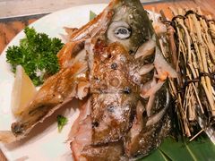烤三文鱼头-赤坂亭·M9和牛烧肉·铁板烧·日料398放题(长泰广场店)