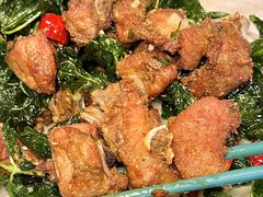 -饱嗝·小炒云南菜·见手青乌鸡汤锅(来凤街国创园店)