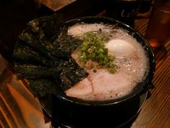 味玉豚骨拉面-博多一双(博多駅東本店)