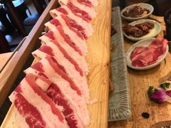 一米长盘牛五花-犟牛家·榴莲烤肉(五棵松店)