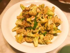 小炒有机花菜-泰钰丰烤鸭.天津菜(开发区店)