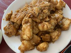 锅塌豆腐-北京龙庆四季香农家饭庄·灶台鱼·碳烤虹鳟鱼(龙庆峡店)