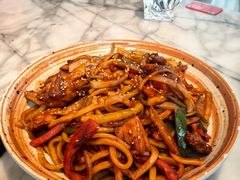 椒麻鸡肉乌冬面-魏客咖啡(中铁中心店)