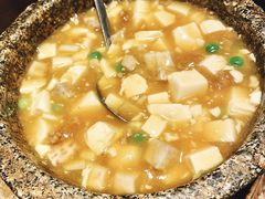 石锅鸡汤豆腐-绿茶餐厅(华联万柳店)