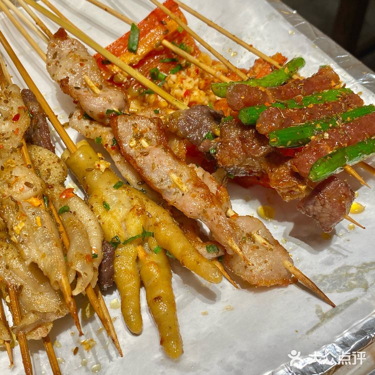 王迅吃过的这家烧烤居然有这么多部位选！