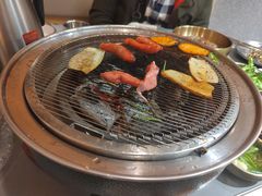 -围炉肉舍•炭烤活鳗•丹东海鲜烤肉(步行街店)