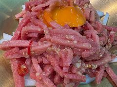 生拌牛肉-六七八韩式烤肉·韩国料理(上杭路店)