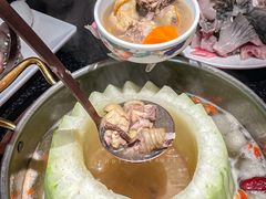 -得意咚瓜·顺德鱼生·冬瓜盅火锅