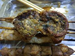 -老红桥炸灌肠牛肚锅烧烤(定福庄店)