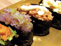 香辣三文鱼肉糜寿司-板长寿司(ION店)