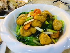 生菜扒鱼腐-华哥私厨-原醉琼楼