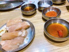 大蒜大肠-姜虎东白丁烤肉(苏州中心店)