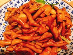 豆豉皇灼鹅肠-裕.鹅庄