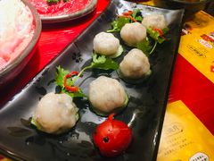 干杯贝咸蛋黄虾滑-谭鸭血老火锅(万象九宜城店)