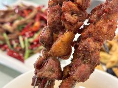 羊肉串-东门老磨坊羊汤馆(兰山新东关店)