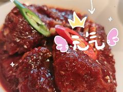 -草家酱蟹炭火烤肉店(珲春南路一店)