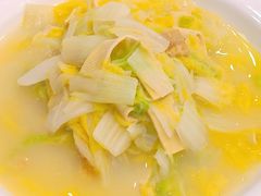 大白菜油渣百页-怡园饭店-餐厅(四望亭店)