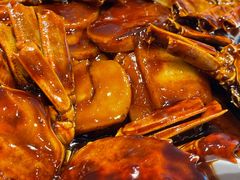 毛蟹炒年糕-屋里厢上海菜馆