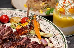 Grilled Black Garlic Butter Wagyu Ribeye