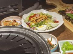 -明洞阿姨·韩式酱蟹烤肉·创意料理(三元桥店)