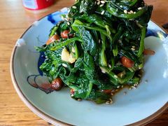 果仁菠菜-锦尚阁烤鱼•天津菜(宣武门胡同店)