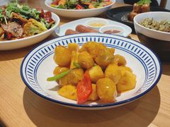 菠萝咕咾肉-朵朵开素食餐厅(后宰门街店)
