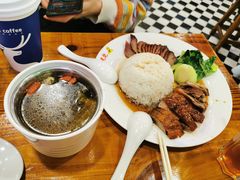 烤鸭瘦叉双拼-澳门陈光记烧味饭店(南京德基广场店)