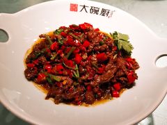 野山椒牛肉丝-福满我家大碗厨·湘菜(上海大厦店)