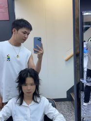 -藤野造型专业烫染接发