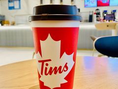 燕麦澳白-Tims天好咖啡(江干万象城店)