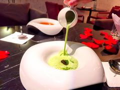 芦笋汤-wann lounge 低温慢煮牛排·清吧