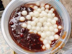 桂花赤豆糊圆子-潘玉麟糖粥