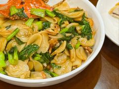 白蟹炒年糕-红灯笼龙凤饭店(宁波老字号店)