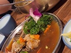 -明洞阿姨·韩式酱蟹烤肉·创意料理(三元桥店)