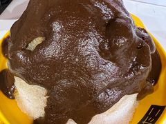 酸磨糕红豆刨冰-二斗栗子(黄河道店)
