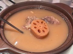 粉莲藕排骨汤-一品红川菜(皇岗店)
