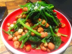 果仁菠菜-金谷园饺子·烧烤(人大总店)