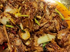 主打的干锅鸭头-安诚居干锅鸭头(八角店)