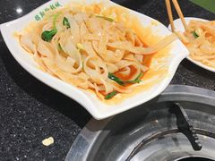 陕西凉皮-清真·锦翔炝锅鱼(明德门店)