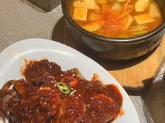 -草家酱蟹炭火烤肉店(珲春南路一店)