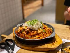 铁板鱿鱼-姜虎东白丁烤肉(虹桥天地店)