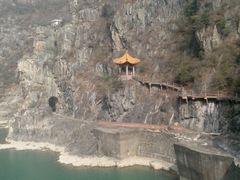 废弃栈道-汉中石门栈道景区