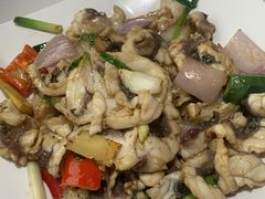 姜葱炒鱼片-红日饭店(裕隆三路店)