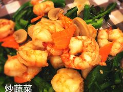 虾炒青菜-文东记(马里士他路)