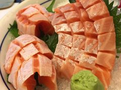 三文鱼刺身-天狗山料理(省体店)