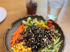 牛肉拌乌冬面-青麦家·融合餐厅(江岛智立方店)