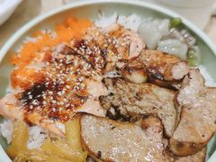 灸烤鹅肝三文鱼饭-东京屋(武定路店)