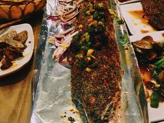 烤全带鱼-陈记农家挂炉烤肉(雁南一路店)