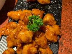 雪花糖醋里脊-绿茶餐厅(蓝色港湾店)