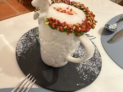 花环燕麦奶-伊斯坦布尔土耳其清真咖啡餐厅